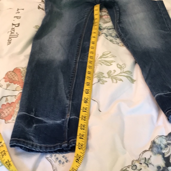 WHBM slim crop Capri jeans size 0 - Picture 8 of 8
